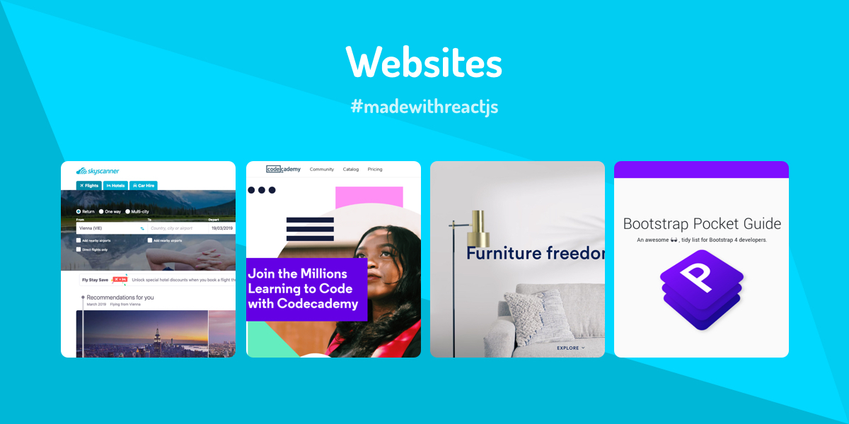 Websites - Made with React.js